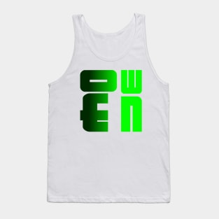 Owen, name, typography Tank Top